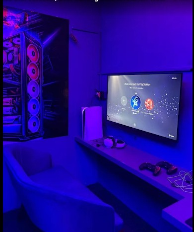PS5 Gaming Console Setup